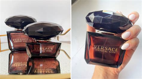 how to spot fake versace crystal noir|versace perfume crystal noir review.